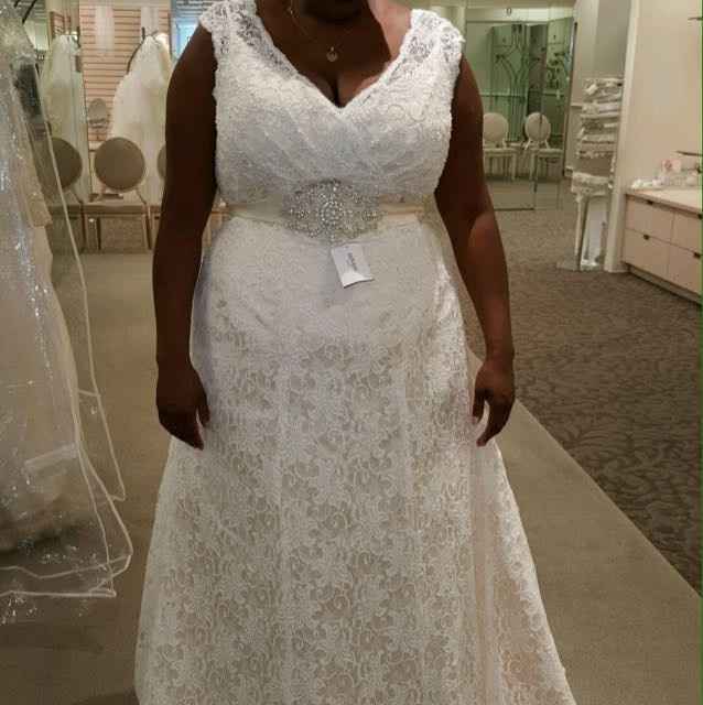 My dress is in...now I want to see yours!