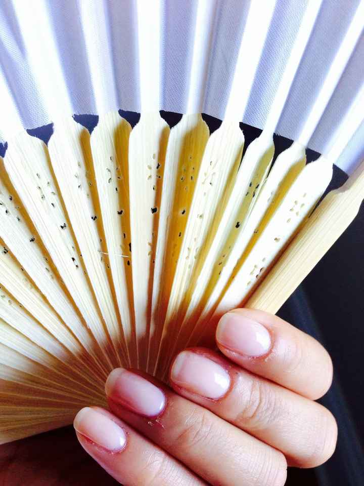 Wedding nails... Did you keep it simple or embellish?