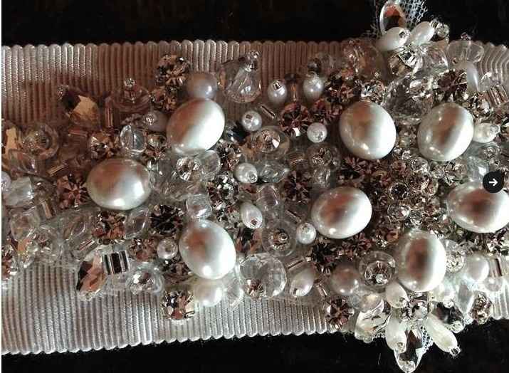 PIF: "Blingy" Maggie Sottero Sash