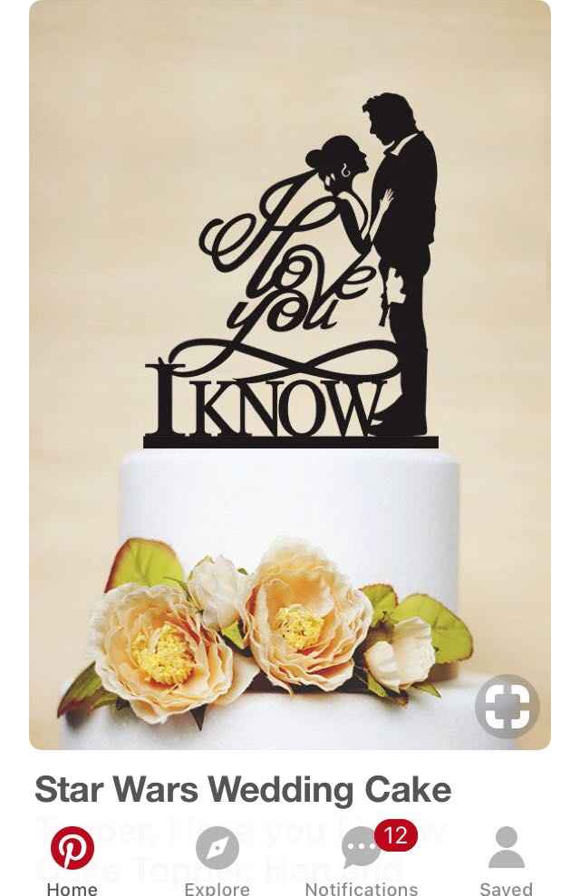 (subtle) ideas for a Star Wars Day wedding - 1