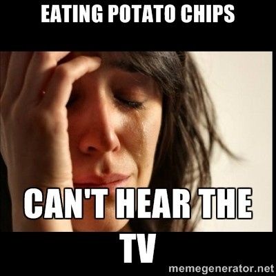 Monday's First World Problem
