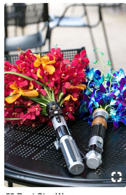 (subtle) ideas for a Star Wars Day wedding 5