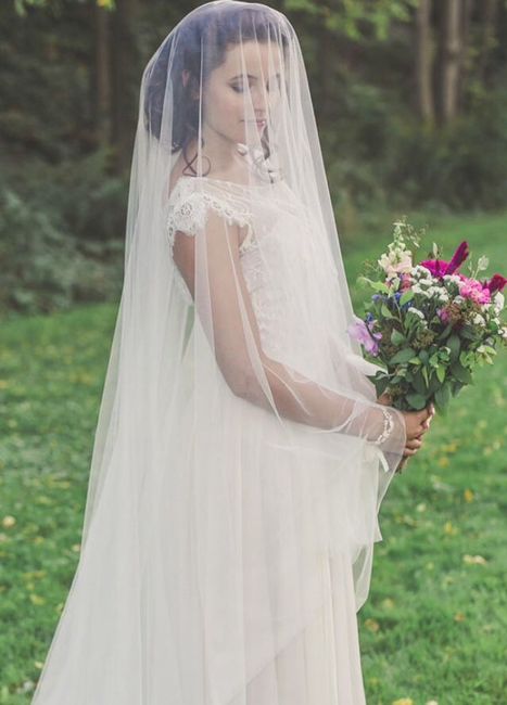 Drop Veil Length Help! - 2