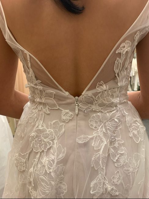 First Fitting Success!! David's Bridal 1