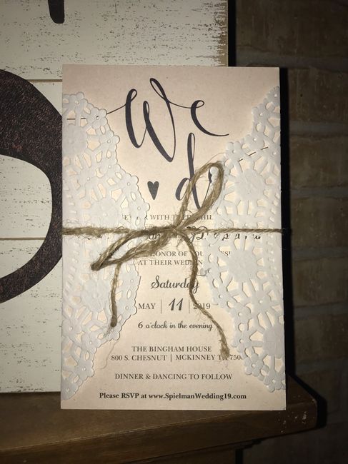 Vistaprint Invitations? - 1