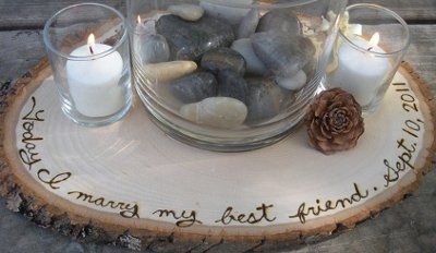 Wooden flowers?!