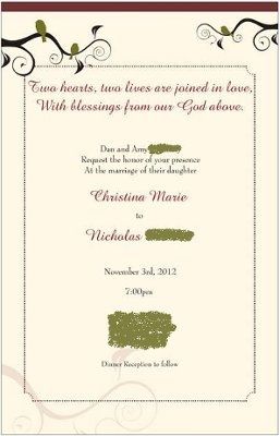 Did you use Vistaprint for your invites??? Pics please