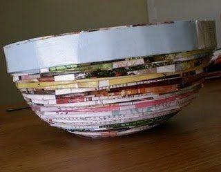 Creative Reuse of old Bridal Mags