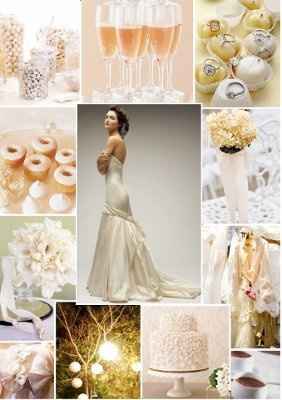 Mixing of white and ivory