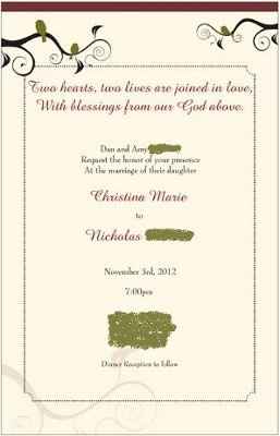 Did you use Vistaprint for your invites??? Pics please