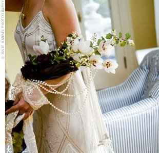 DIY: my first attempt at my girls bouquets. opinions please.