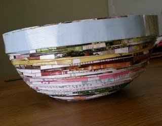Creative Reuse of old Bridal Mags