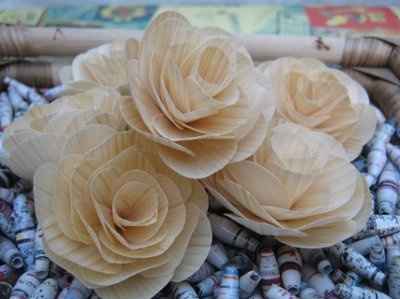 Who wanted to use wooden flowers cuz I found some open blooms! Pic!