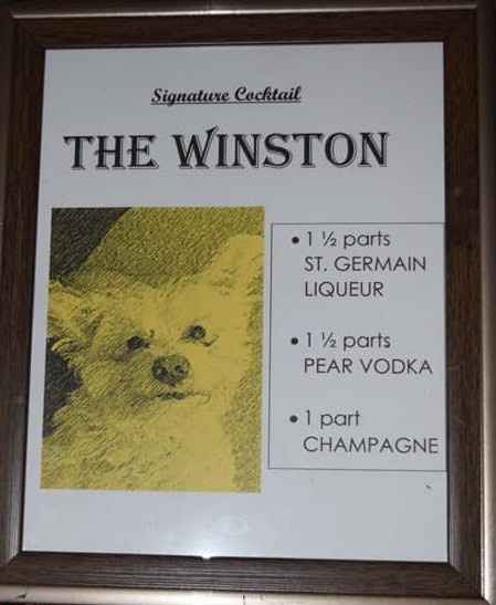We Had an Open Bar, But Also Made a Specialty Cocktail Named After Our Dog