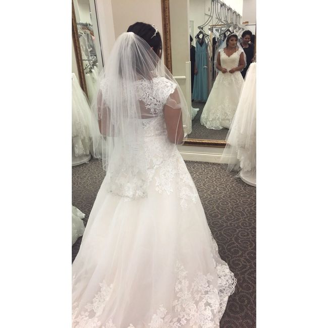 i said yes! But... my wedding is August of 2019, when should i alter? I’m scared too lol - 4
