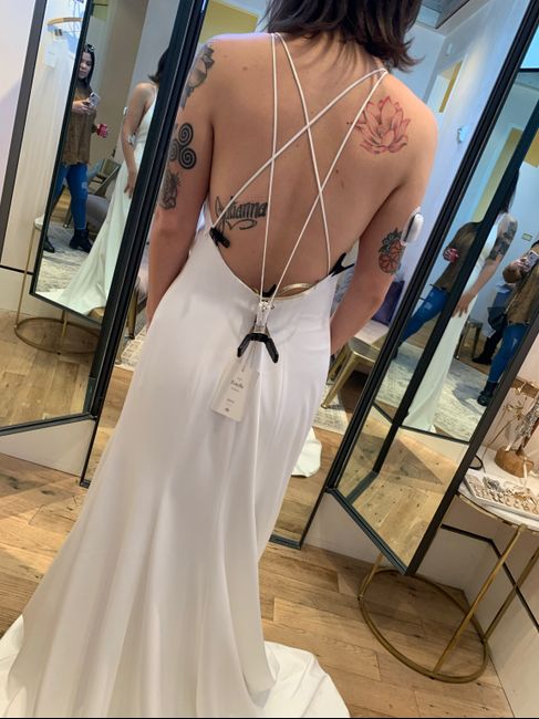 Said “yes” to a dress! 2