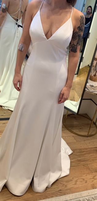 Said “yes” to a dress! 3