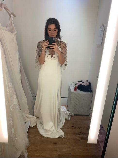 Said “yes” to a dress! 5