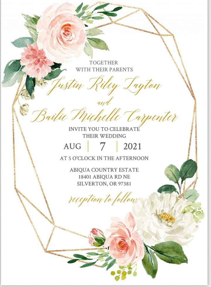 Invitation wording help! - 1