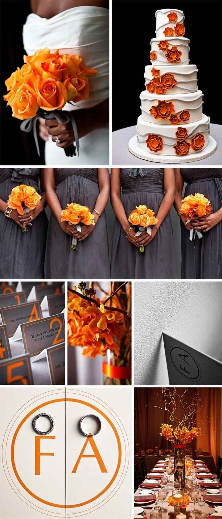 Show us your wedding colors!
