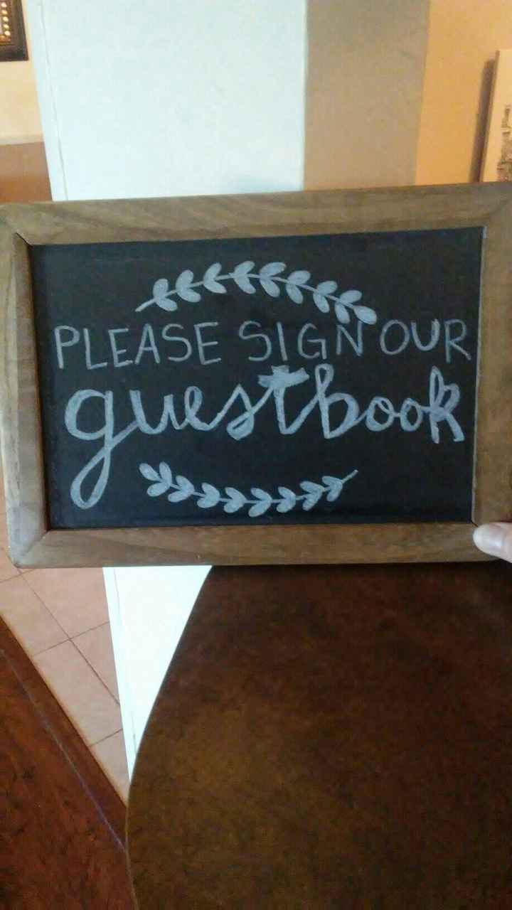 Chalkboard signs done!