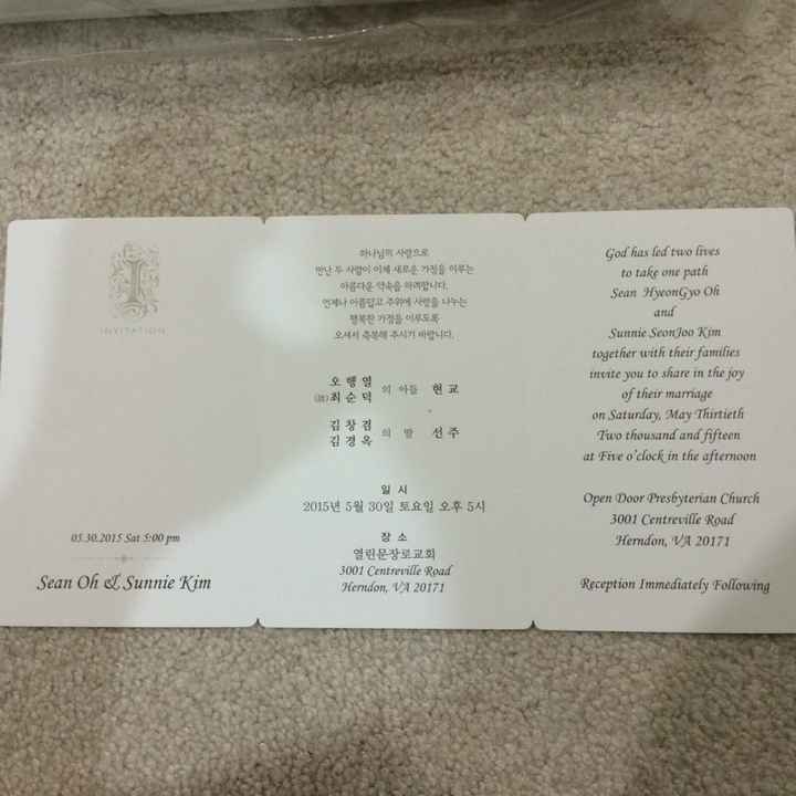 Show Me Your Invitations