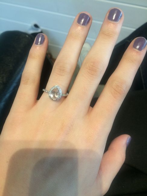 Let's see those beautiful rings lady's!