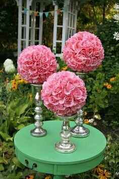 DIY kissing balls