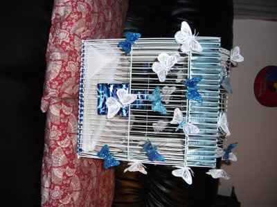 what do you think of my diy card (box)