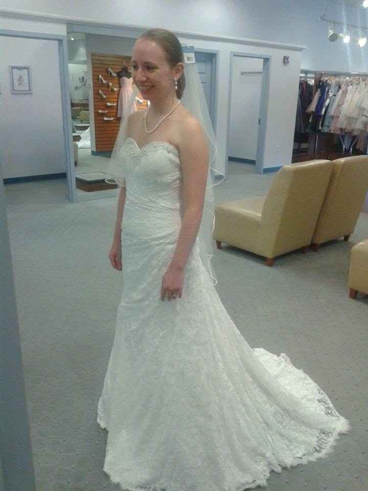 I went dress shopping today!