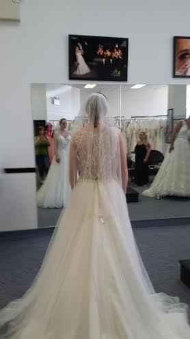I said yes to the dress!