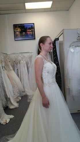 I said yes to the dress!