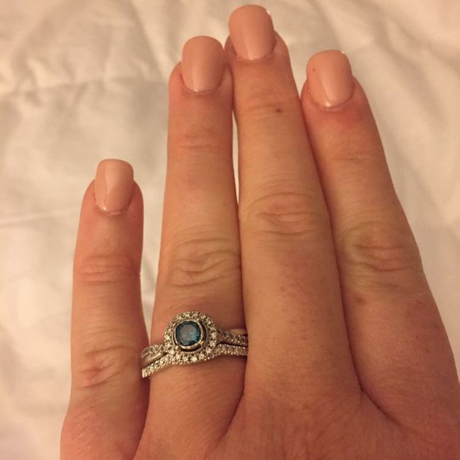 Show me your unique engagement rings! 9