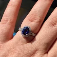 My sapphire engagement ring... show me yours?
