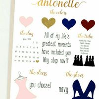 Bridesmaid Proposal with wedding colors? - 1