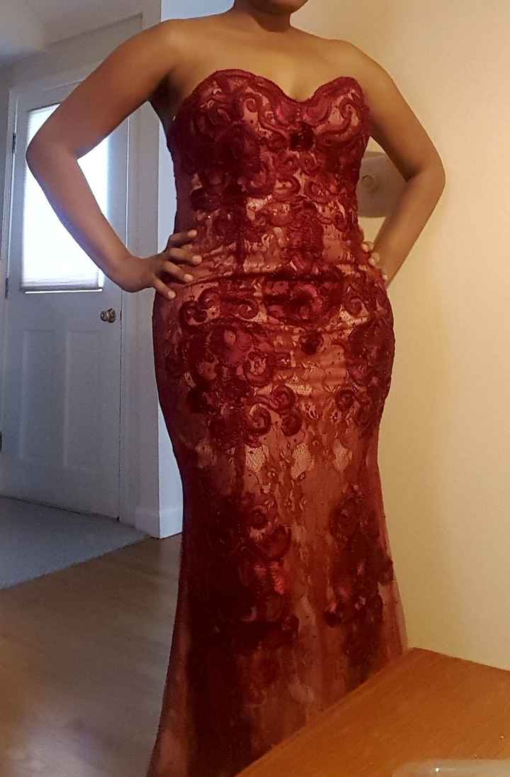 Diving into the dress blind - 2