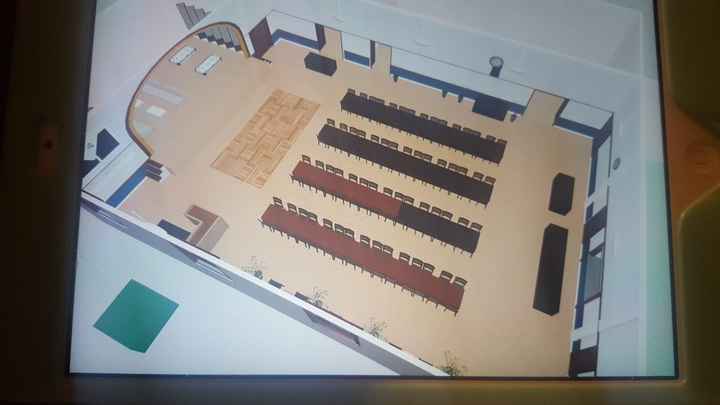 Long banquet table - seating chart help - 1