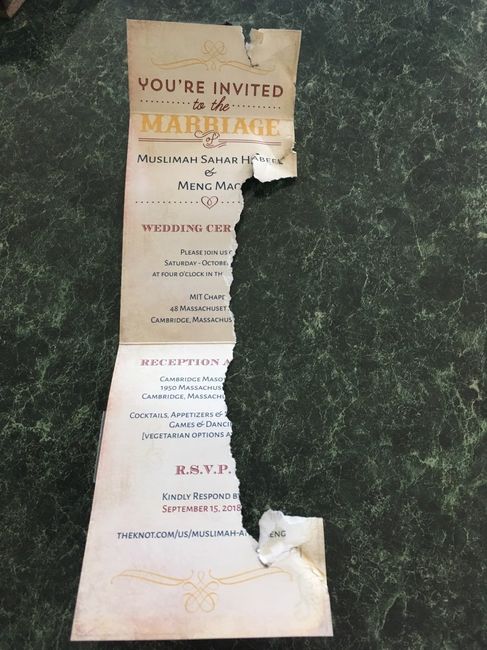 Paper or online invitations? - 1