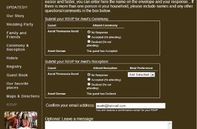 Besting online RSVP services?