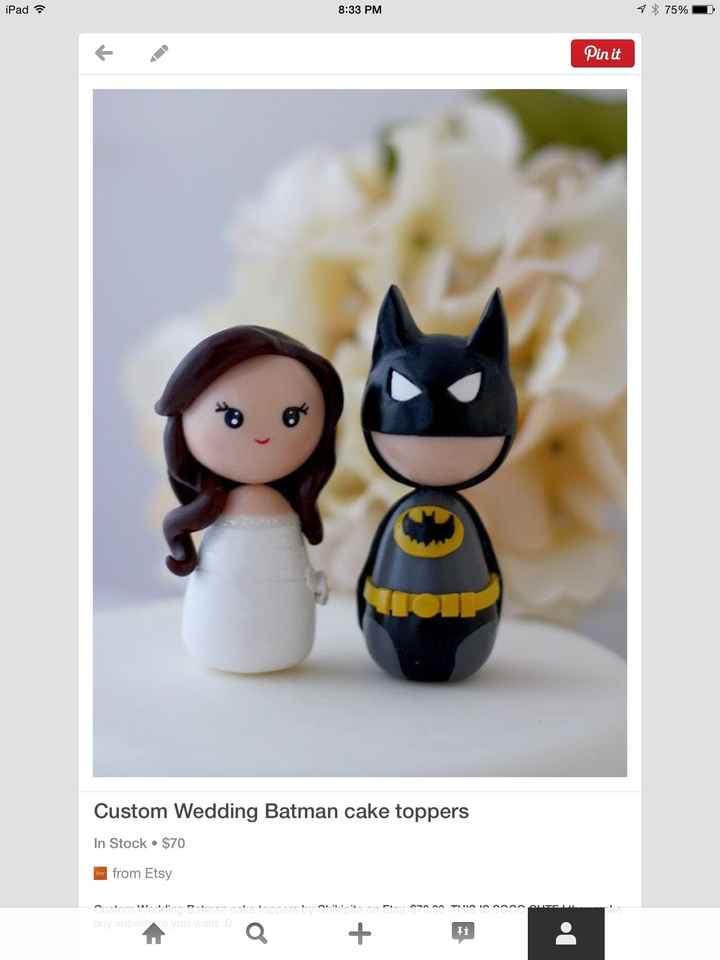 Show me your unconventional cake toppers!