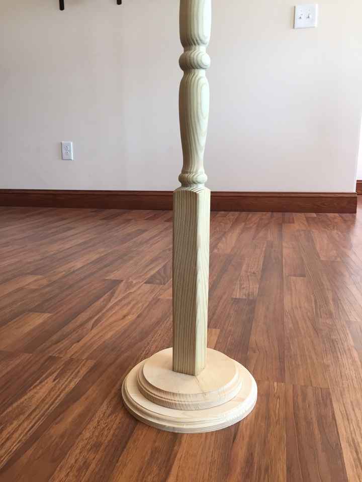 DIY tall candle holders