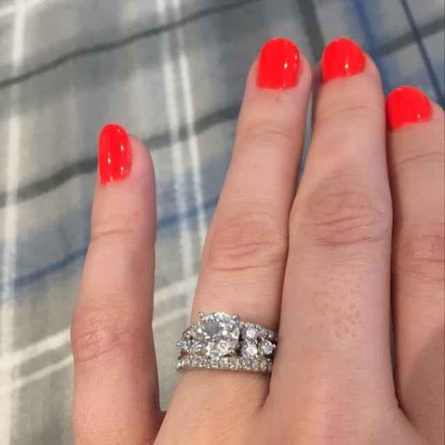 Lets see those beautiful engagement rings