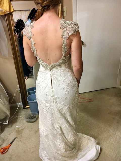 Still can't decide if I'm happy with my dress!