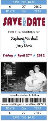 baseball ticket DIY STD.. Opinions please