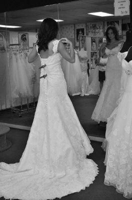 Show us the dress you said "yes" to! **pics**