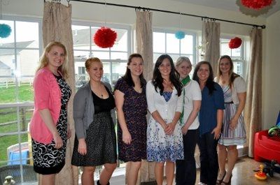 I have very thoughtful, crafty bridesmaids-- PICS of an awesome bridal shower