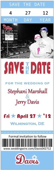Show me your DIY Save the Dates!