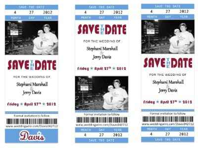 baseball ticket DIY STD.. Opinions please