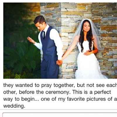 * Must Have Wedding Photos ... what's something unique or special that you plan on capturing?