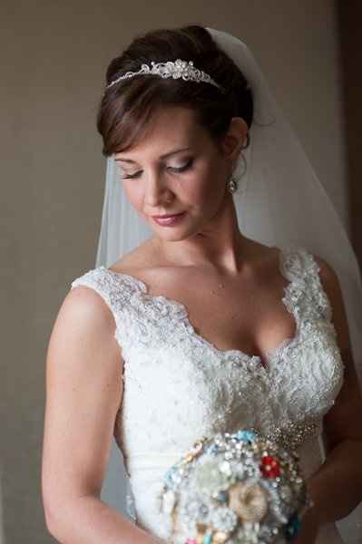 let's see your wedding day hair